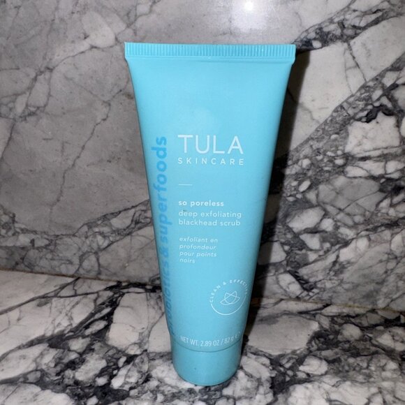 Tula Skincare So Poreless Deep Exfoliating Blackhead Scrub NEW SEALED - Picture 1 of 2